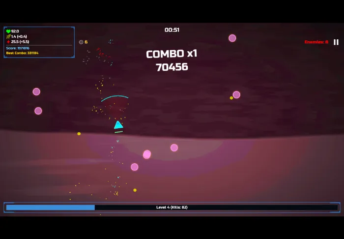 Geometry Ronin gameplay